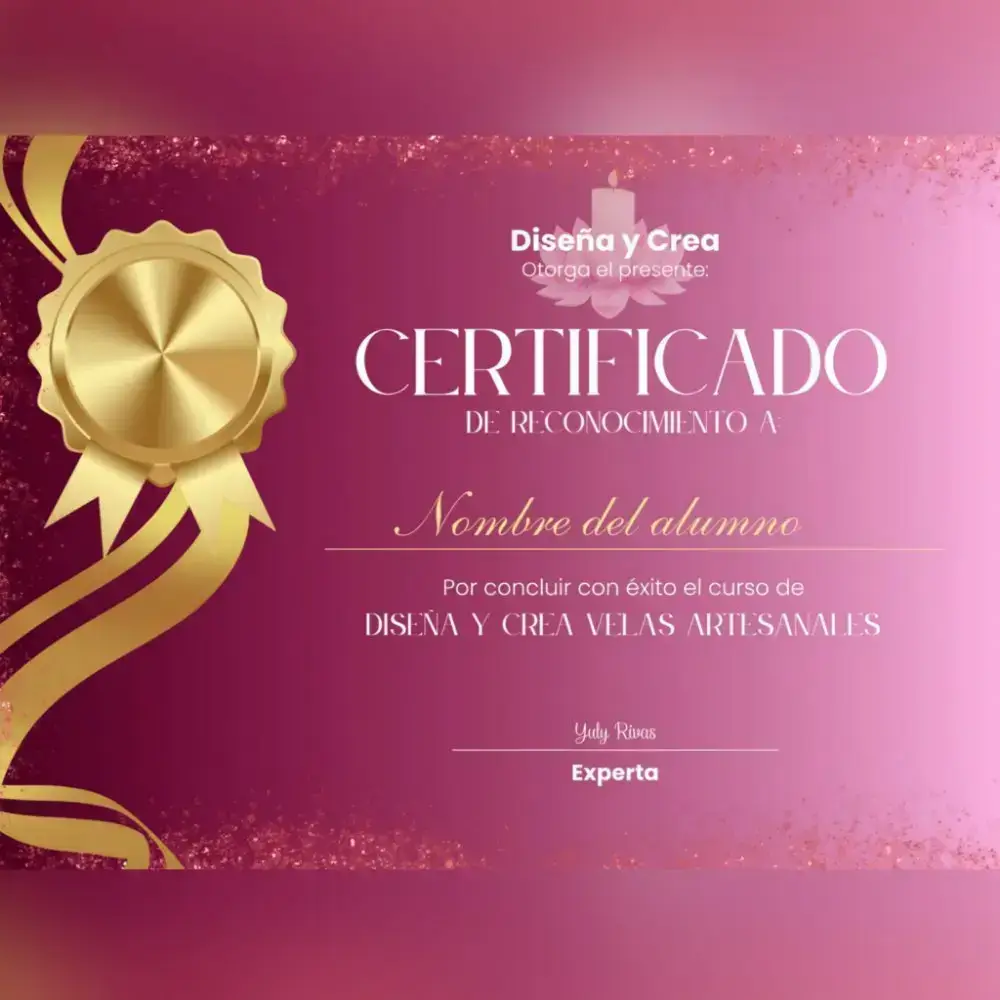 Certificado oficial