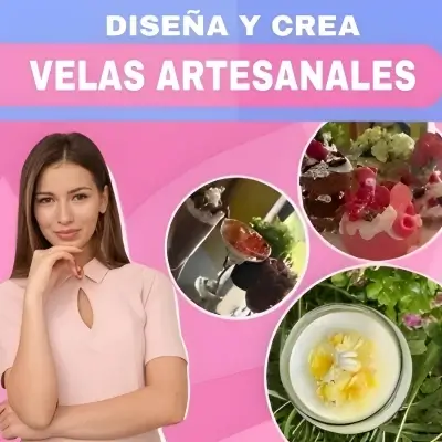 Curso paso a paso de velas artesanales